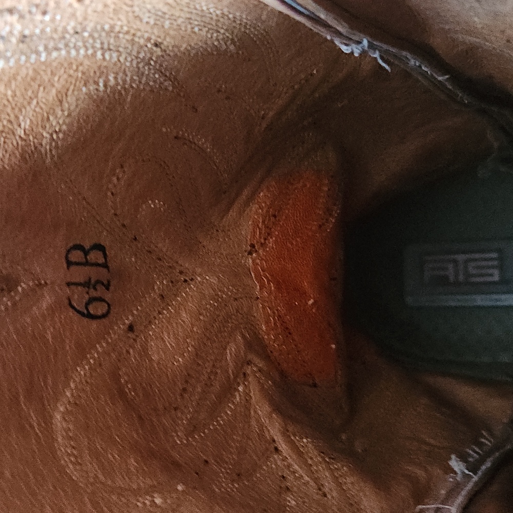 Ariat | EUC Legend Leather Western Cowboy Boots Black Hazelnut Women's‎ Size 6.5 - Picture 9 of 11
